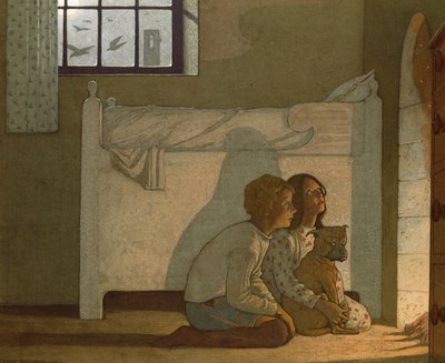 Illustration to Maeterlinck